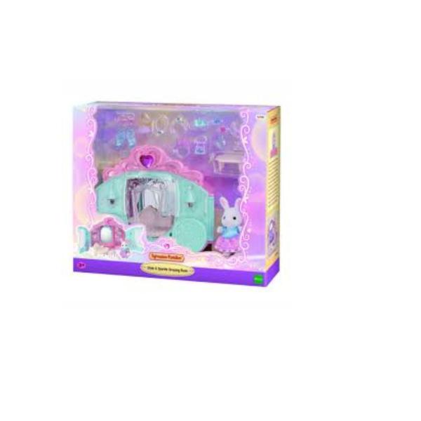 Familias Sylvanian Vestidor con Estilo y Brillo 3a+