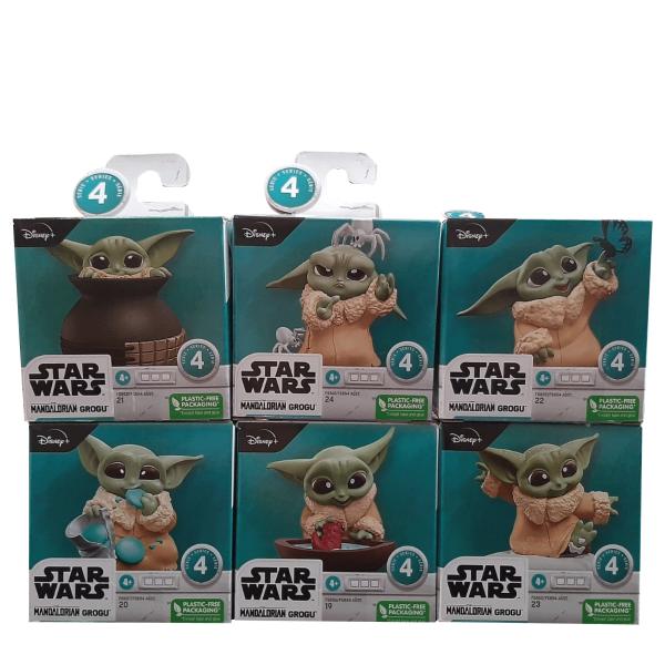 Mini Figura Star Wars Mandalorian Grogu Collection Surtido de 6 Dispay/16 4a+