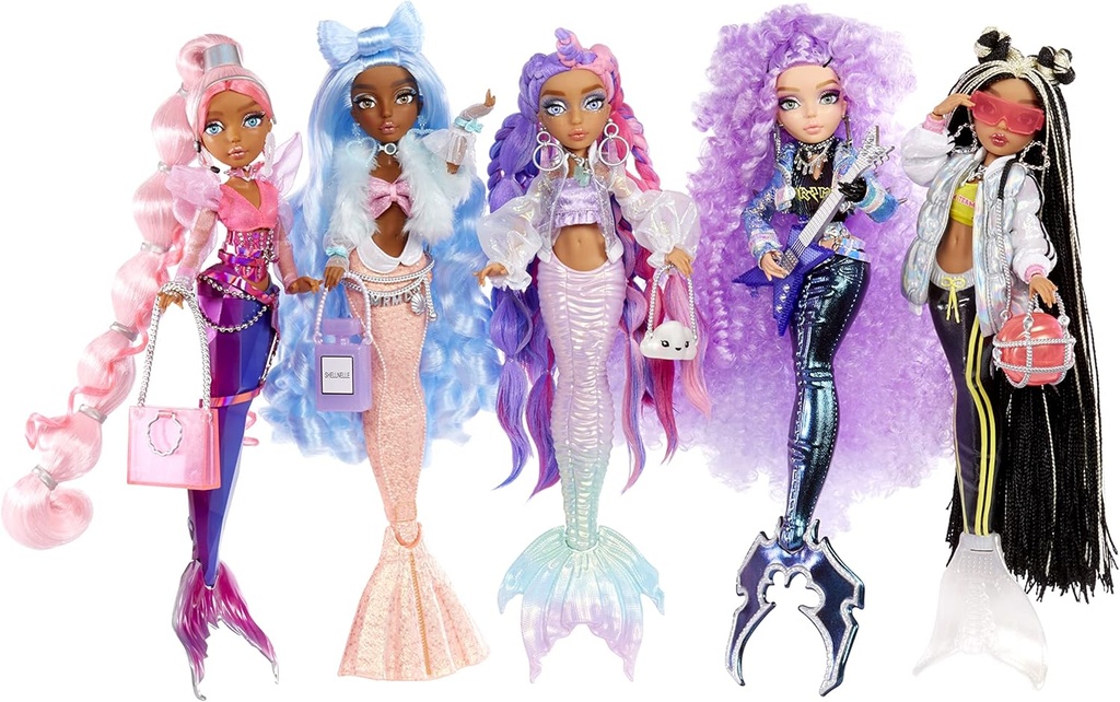 Muñecas Sirenas Cambian de  Color Surt/5 3a+(580805-580812-580829-581352-580836)
