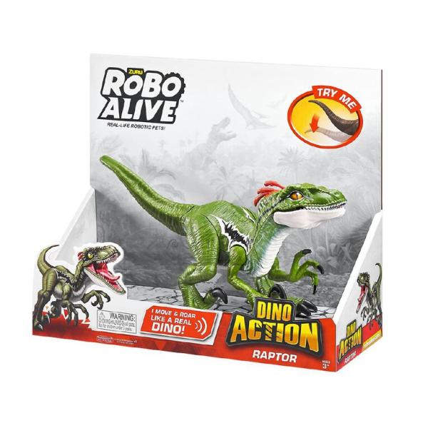 Robo-Alive Dino Action Raptor 3a+