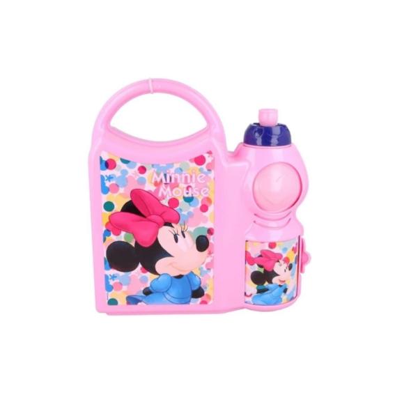 Sandwichera con Botella de Minnie Mouse 400ml
