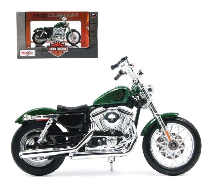 Moto Harley Davidson HD Custom Esc:1:12 Surt/3 8a+