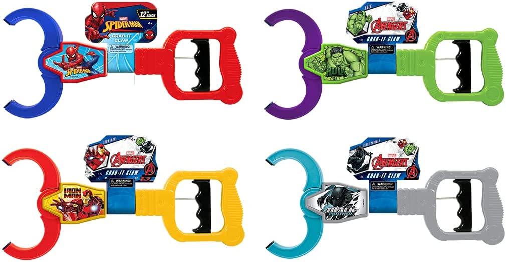 Garra de Mano Marvel Displ/12 Surt/2 12a+ (6824A-B-C-D)