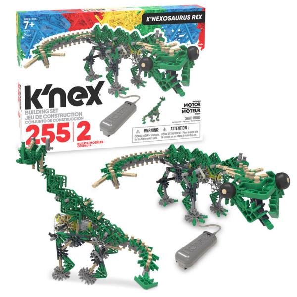 Set de Construcción Knexosaurus Rex 255 Pzs 7a+