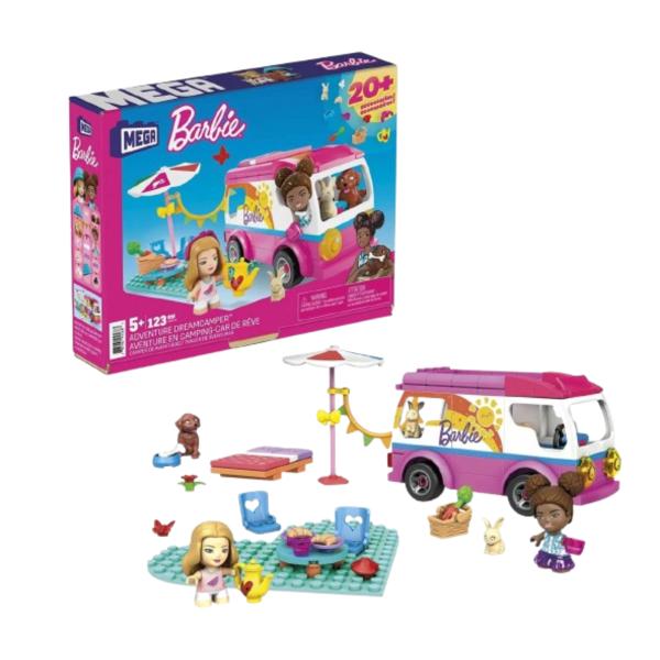 Mega Block Barbie Camper de Aventuras 5a+
