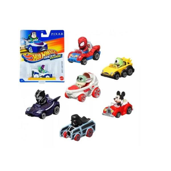 Carros Hot Wheels  Personajes Disney - Marvel Surt/7  3a