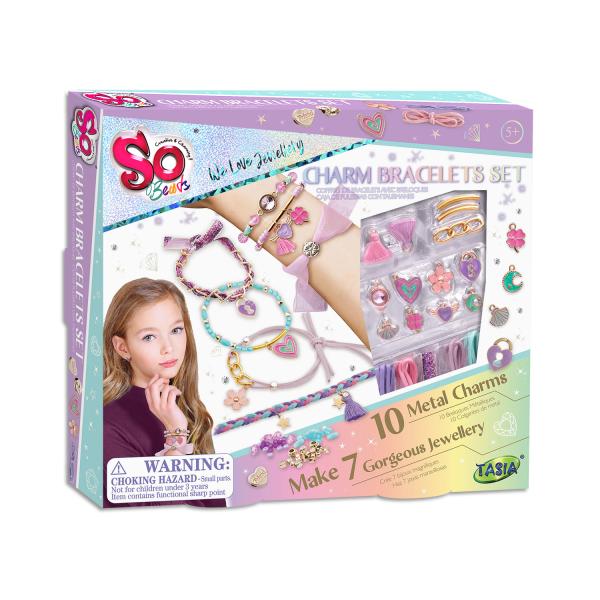 Set de Pulseras con Talismanes 5a+