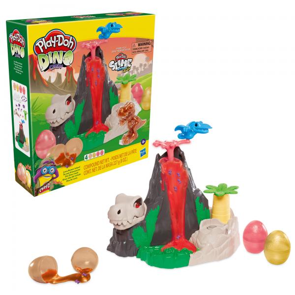Play-Doh Dino Crew Dino-Isla Volcán y Lava 4a+