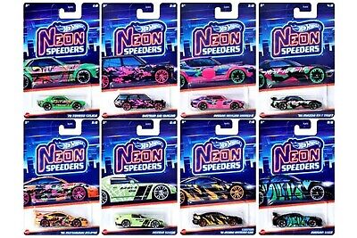 Hot Wheels Autos Neon Speeders Surt/8 3a+