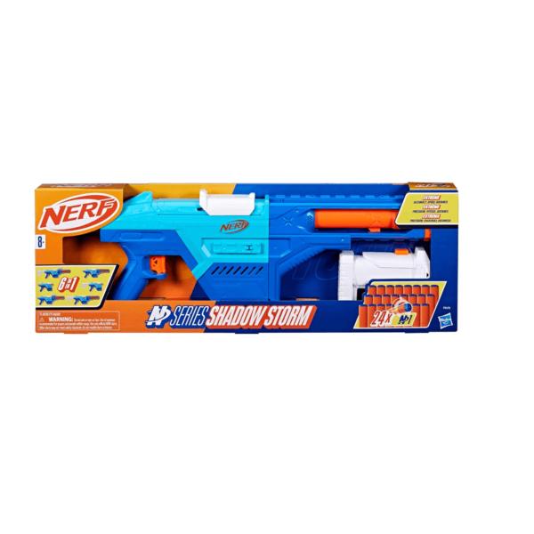Lanzador Nerf Shadow Storm 6en1 8a+