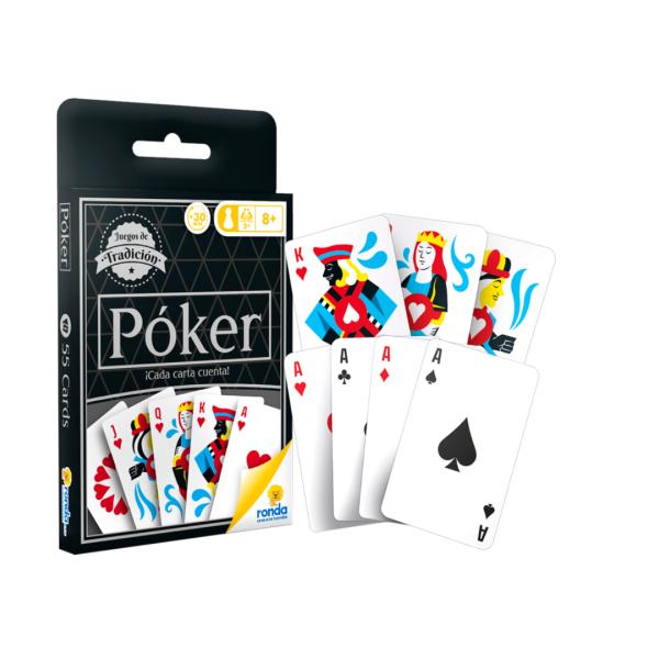 Juego de Mesa Póker 8a+