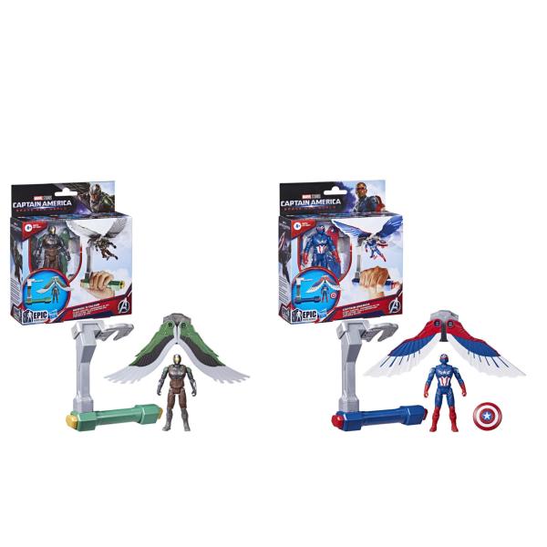 Figura de Capitan America Vuelo Controlado 4a+
