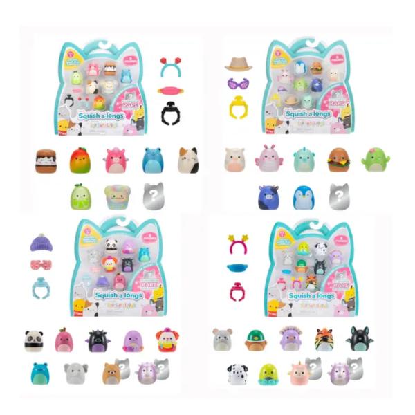 Figuras Squish a Longs  Set/6 6a+