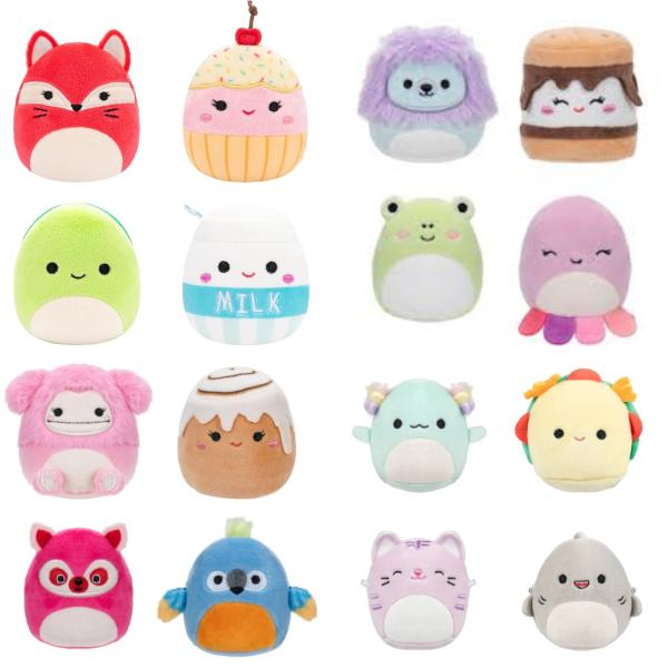 Peluches Micromallows  Mini Set/4 Surt/4 3a+  (74794, 74795, 74796, 74797 ,0004-0005-0006-0007)
