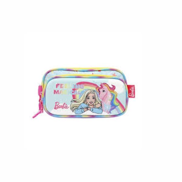 Cartuchera Triple Zipper de Barbie Feeling Magical (BRB049-PC059A)