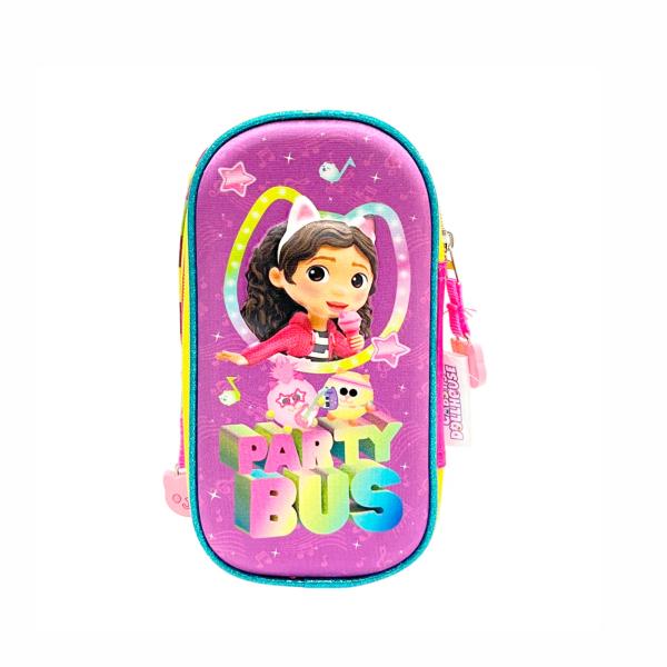 Cartuchera Doble Zipper de la Casa de Muñecas de Gabby´s (GDH008-PC060A)