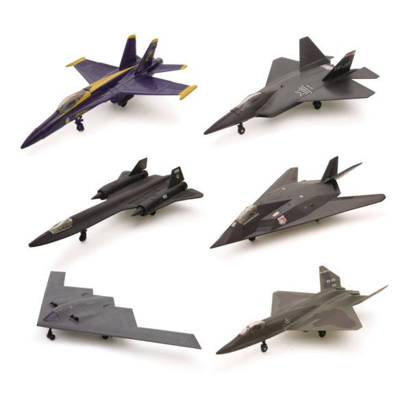 Aviones de Armar Stand Plástico 1:72 Display 12 Surt/6 8a+