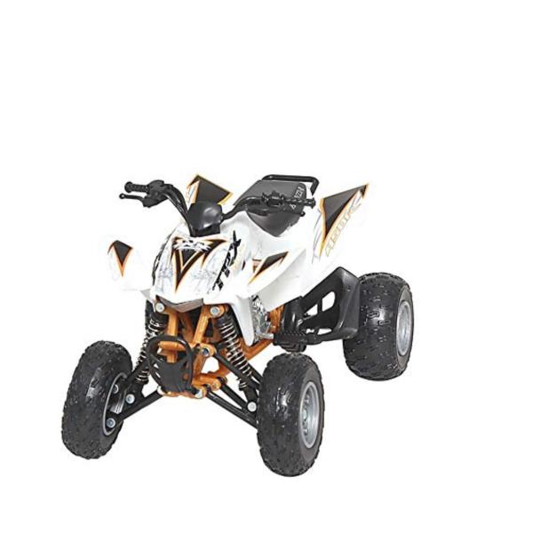 Cuadraciclo Honda TRX450R Blanco 1:12 5a+