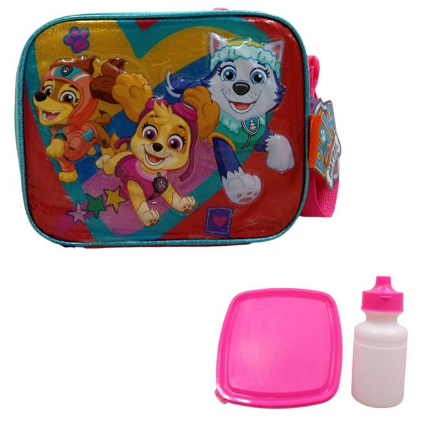 Lonchera con Taza y Botella Paw Patrol (PWP4036)