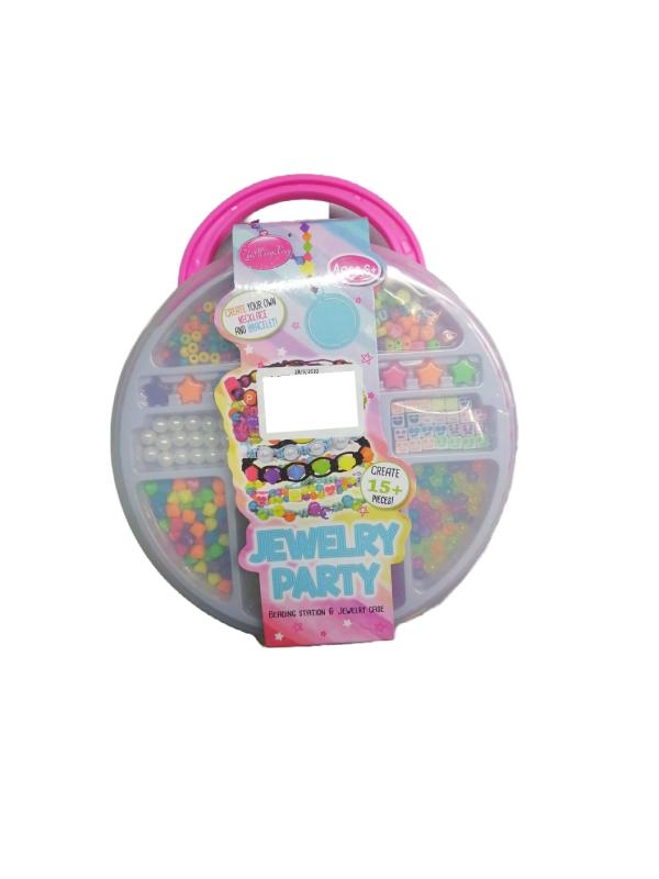 Estuche de Abalorios Rosado  15Pzs 6a+ (446525)