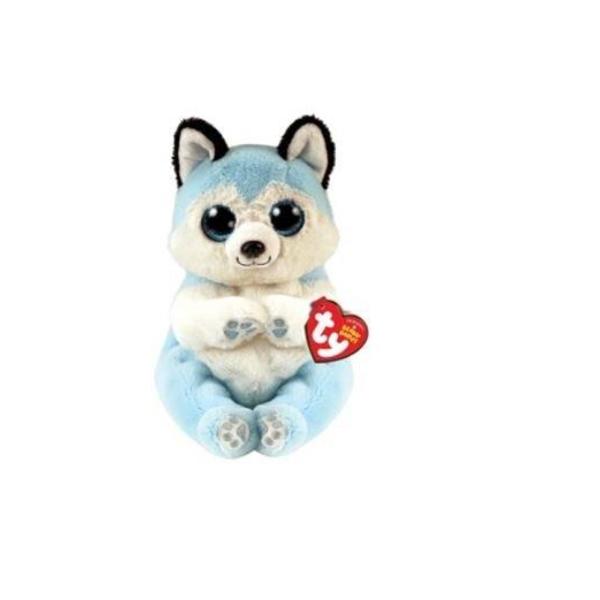 Peluche Beannie Bellies Pequeño Husky Thunder 3a+