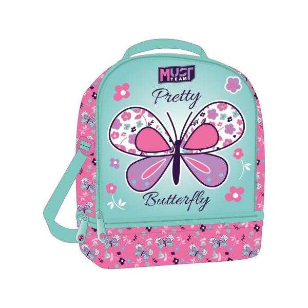 Lonchera Escolar De Mariposa 3a+