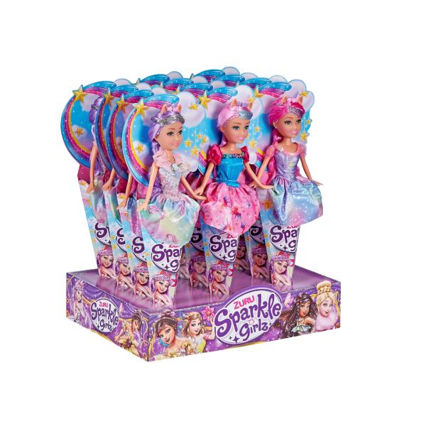 Muñeca Princesa de Unicornio Displ/12 Surt/2 3a+