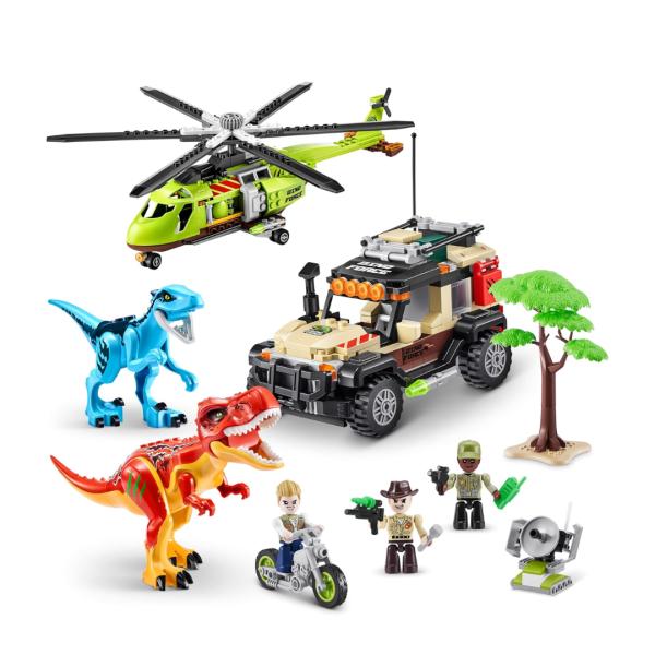 Bloques para Construir Dino Aventura 592Pzs 6a+