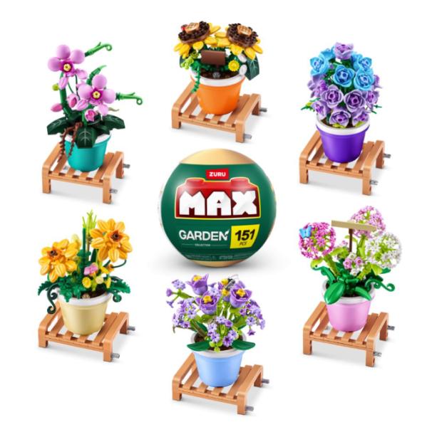 Max Build Bloques para Construir Tu Jardín Displ/15 Surt/6 8a+