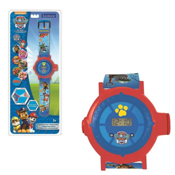 Reloj Proyector Nickelodeon Paw Patrol 3a+