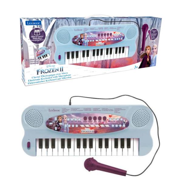 Teclado Musical Electronico Disney Princesa Frozen 3a+