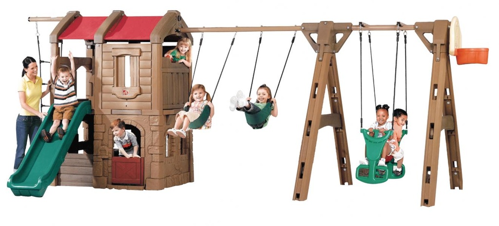 Playground Cabaña de Aventuras c/Planeador 3a+(2CAJAS)
