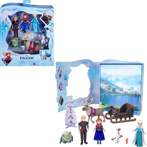 Figuras  Set/6 Libro de Cuentos Frozen 3a+