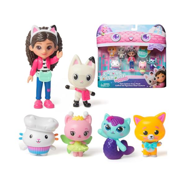 Figuras Casa de Muñecas de Gabby"s La Pelicula Set/11 3a+