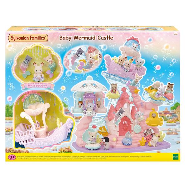 Familias Sylvanian Castillo de Sirena para Bebé 3a+