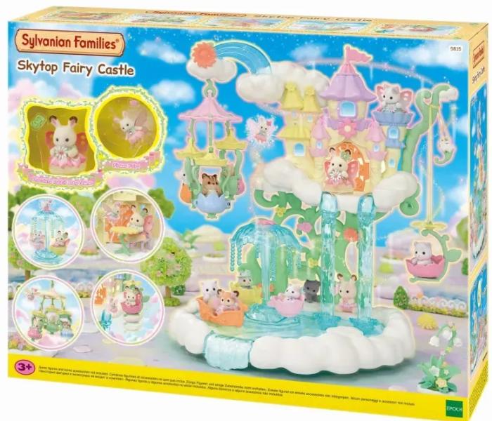 Familia Sylvannia Castillo de las Hadas en la Cima del Cielo 3a+