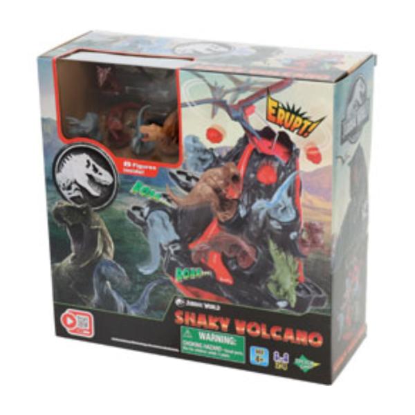 Juego de Mesa Jurassic World Shaky Volcano 4a+