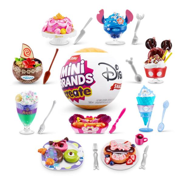 Mini Brands Postres Sorpresa Coleccionables Disney Stitch Displ/25 3a+