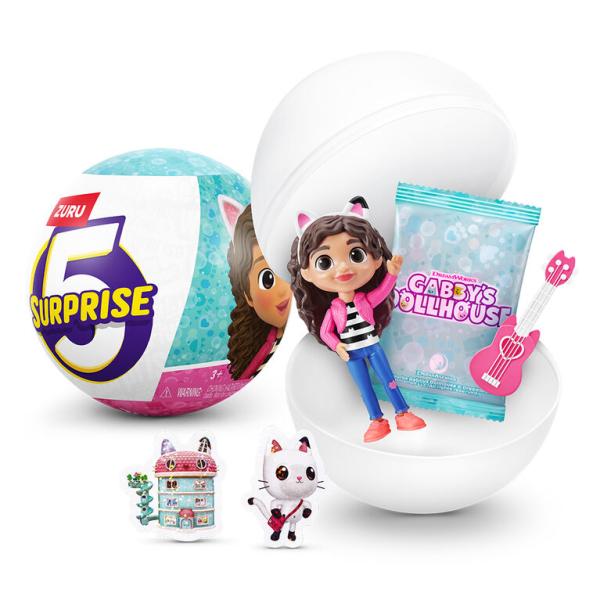 Mini Figuras Sorpresa de la Casa de Muñecas de Gabbys Displ/27 3a+