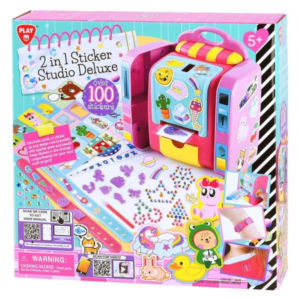 Estudio De Pegatinas 2 En 1 Deluxe 5a+