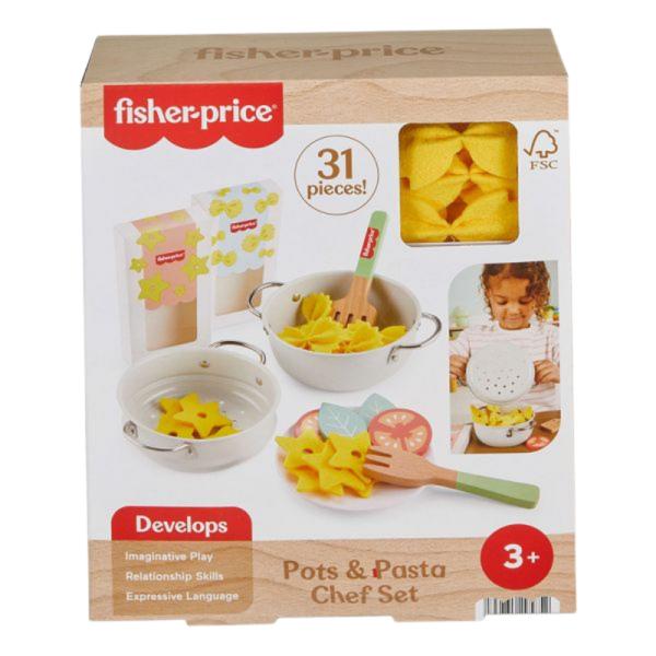 Fisher-Price Kit para Preparar Pasta de Madera 3a+