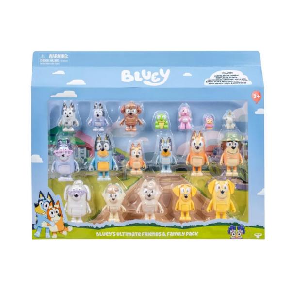 Figuras de Familia y Amigos de Bluey 3a+