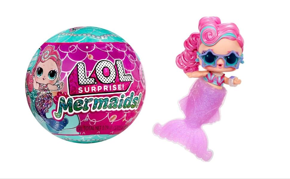Muñeca L.O.L Sorpresa de Sirena Displ/12 3a+