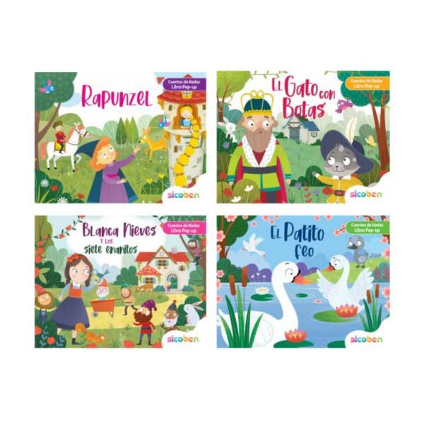 Libros de Cuentos de Hadas Colección Pop-Up Surt/4