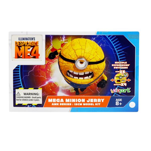 Figura Minions 4 Mega Minion Jerry 12cm 8a+