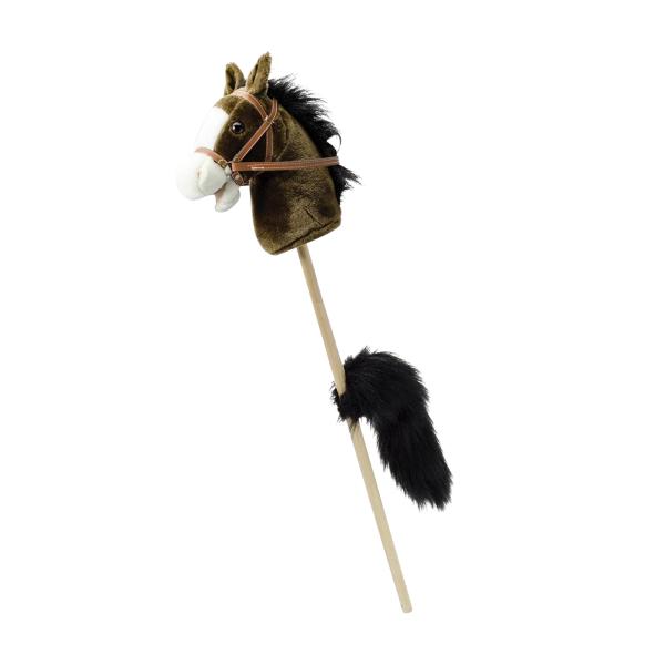 Caballito de Palo Café Oscuro con Ruedas Y Cola 3a+ (459839)