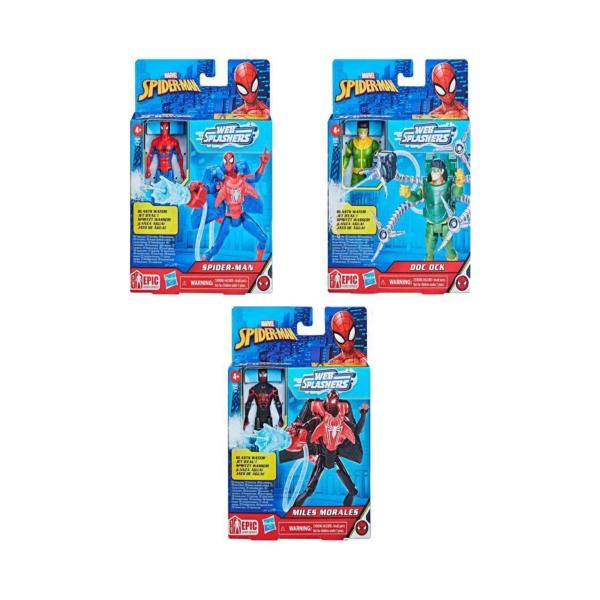 Figuras de Marvel Spider-man con Lanzador de Agua Surt/3 4a+