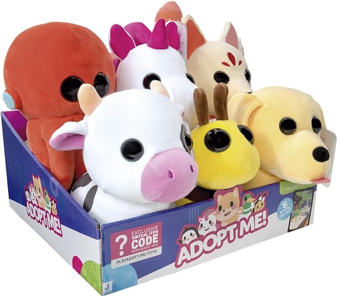 Peluche de Mascotas Sorpresa para  Adoptar Surt/6 Displ/6 6a+ (499008)