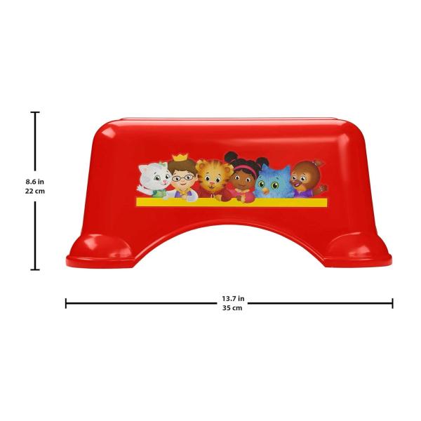 F-P Banco para Inodoro y lava Manos de Daniel el Tigre 3a+