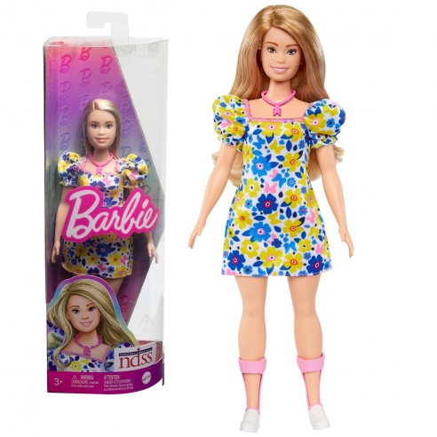 Muñeca Barbie Fashionista NDSS 3a+